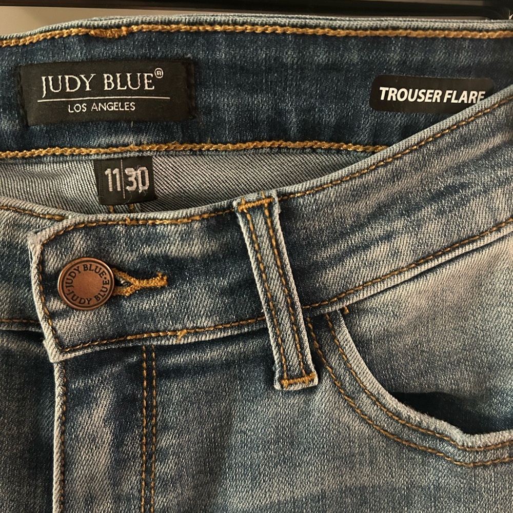 Judy Blue Trouser Flare Jeans